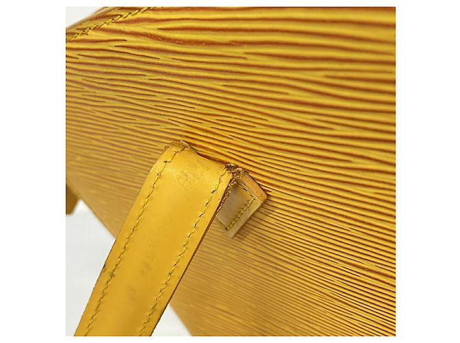 Bolso Louis Vuitton Epi Saint Jacques Amarillo - vista 9