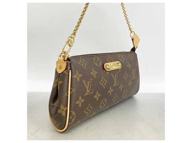 Borsa Louis Vuitton Monogram Eva Marrone - vista 2