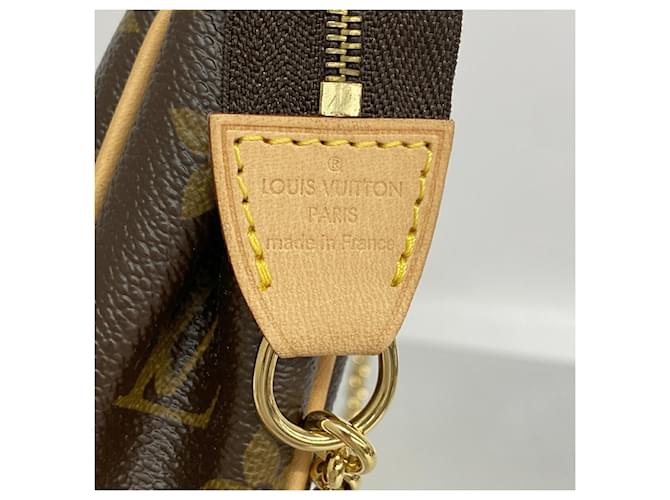 Borsa Louis Vuitton Monogram Eva Marrone - vista 5