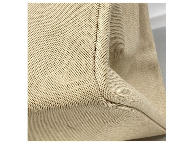 Hermès Borsa Hermes Herbag Toile H Natural - vista 6