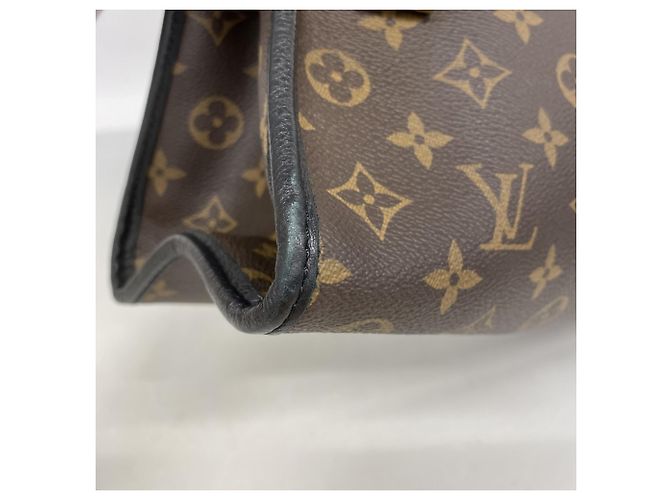 Borsa Tote Louis Vuitton Monogram Popincourt MM Nero - vista 6