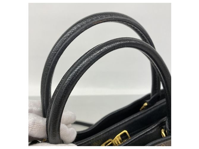 Borsa Tote Louis Vuitton Monogram Popincourt MM Nero - vista 7