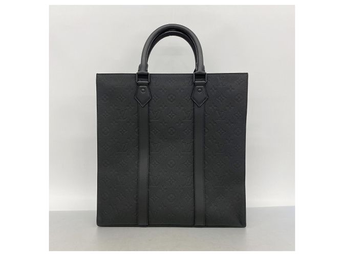 Borsa Tote Plat Monogram Taurillon Louis Vuitton Nero - vista 10