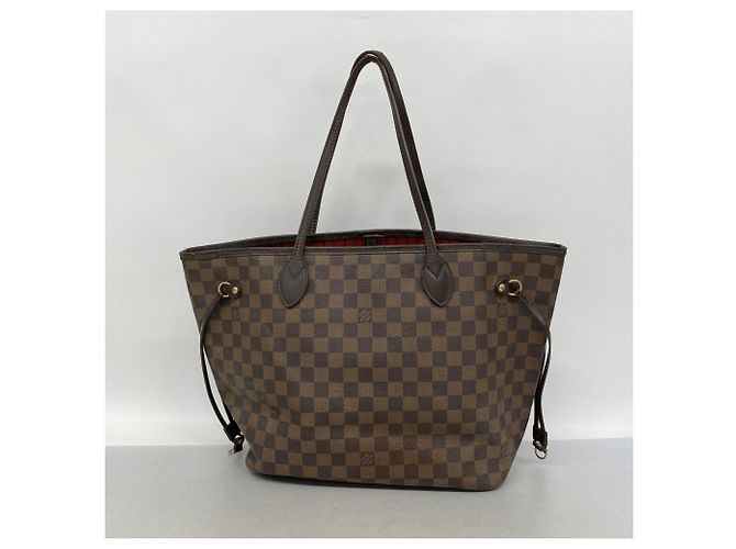 Borsa Tote Louis Vuitton Damier Neverfull MM Damier ebene - vista 11