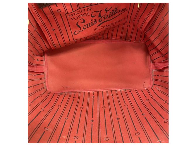 Borsa Tote Louis Vuitton Damier Neverfull MM Damier ebene - vista 4