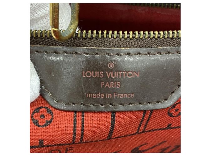 Borsa Tote Louis Vuitton Damier Neverfull MM Damier ebene - vista 5