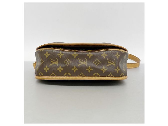 Borsa a Spalla Louis Vuitton Monogram Menilmontant PM Marrone - vista 3