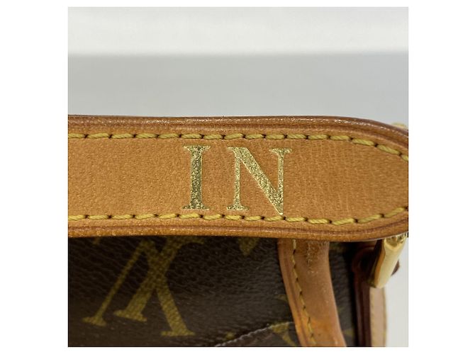 Borsa a Spalla Louis Vuitton Monogram Menilmontant PM Marrone - vista 6