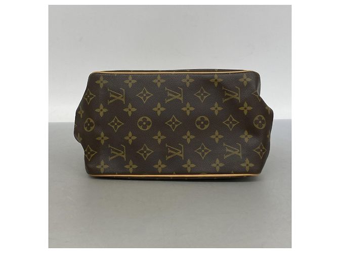 Borsa Tote Louis Vuitton Monogram Batignolles Marrone - vista 3