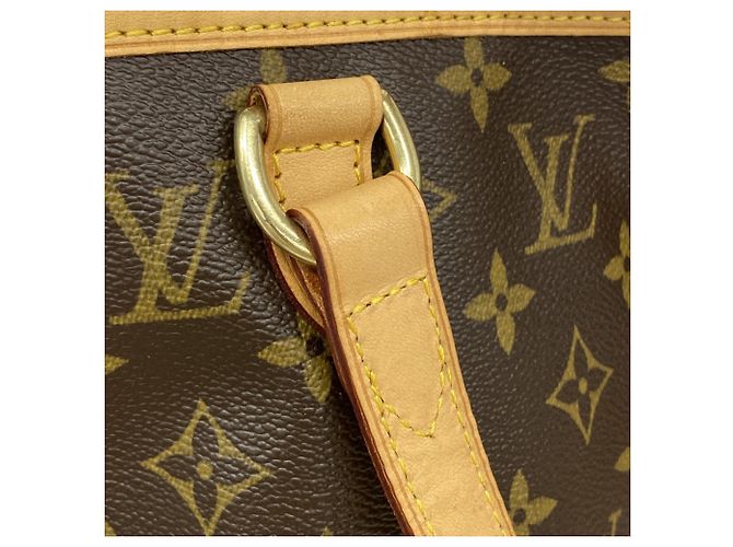 Borsa Tote Louis Vuitton Monogram Batignolles Marrone - vista 9