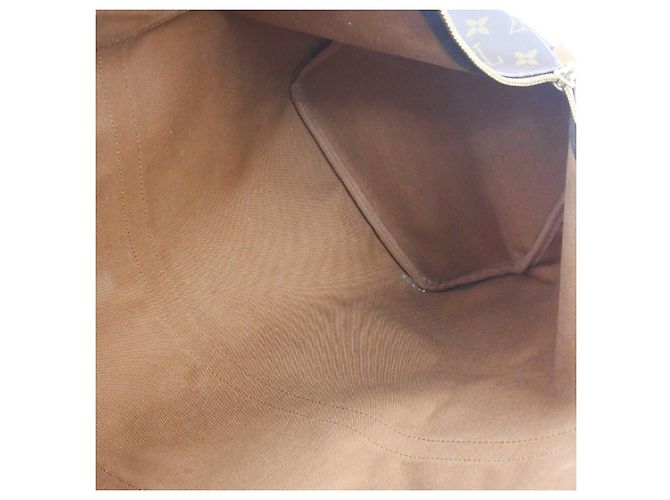 Louis Vuitton Keepall Monogram 55 Marrone - vista 3