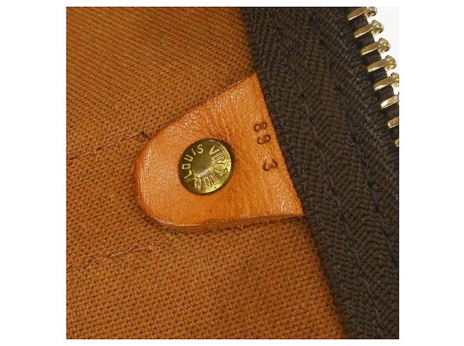 Louis Vuitton Keepall Monogram 55 Marrone - vista 5