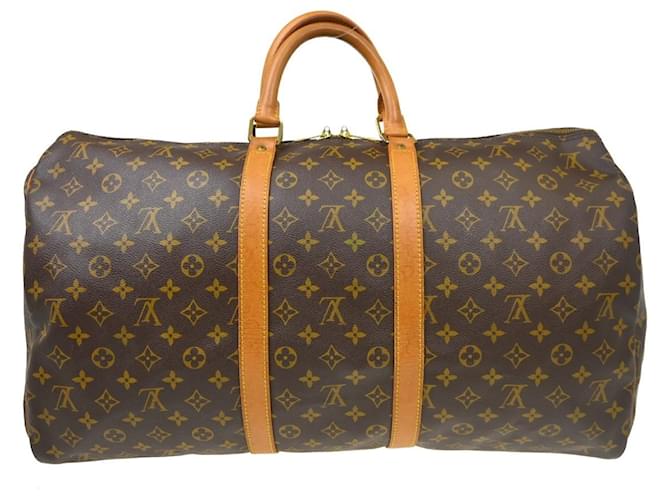 Louis Vuitton Keepall Monogram 55 Marrone - vista 2