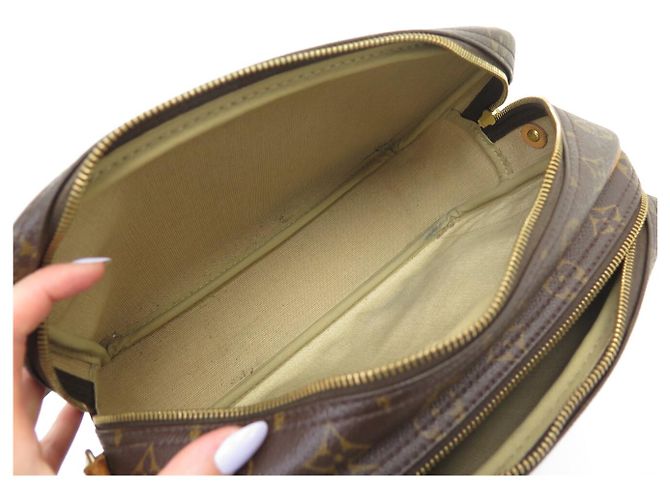 BORSA LOUIS VUITTON REPORTER PM MONOGRAM M45254 a tracolla Borsa a mano Marrone - vista 12