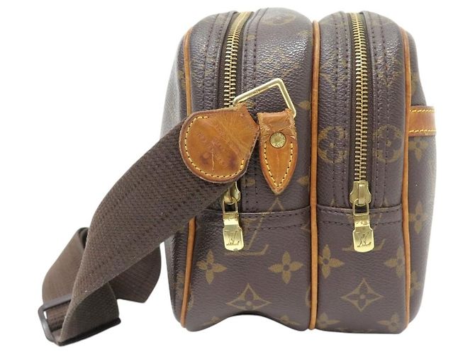 BORSA LOUIS VUITTON REPORTER PM MONOGRAM M45254 a tracolla Borsa a mano Marrone - vista 3