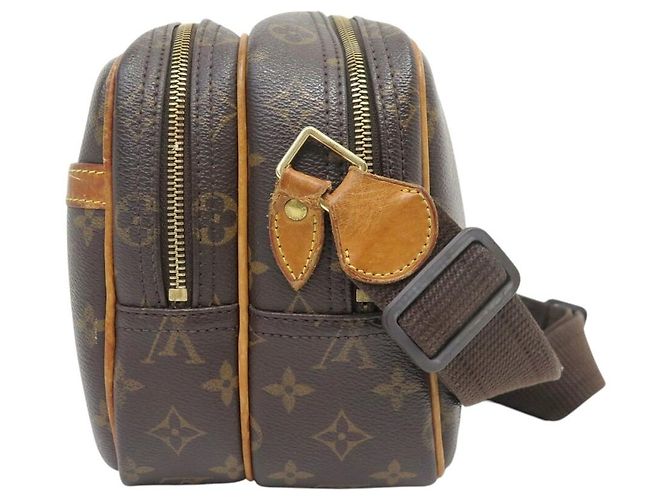 BORSA LOUIS VUITTON REPORTER PM MONOGRAM M45254 a tracolla Borsa a mano Marrone - vista 4