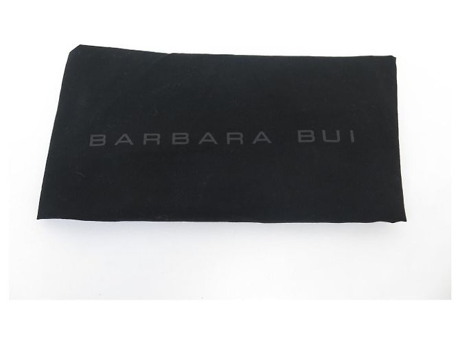 NUOVA BORSA A MANO BARBARA BUI WEEKEND PELLE SCAMOSCIATA MARRONE - vista 19