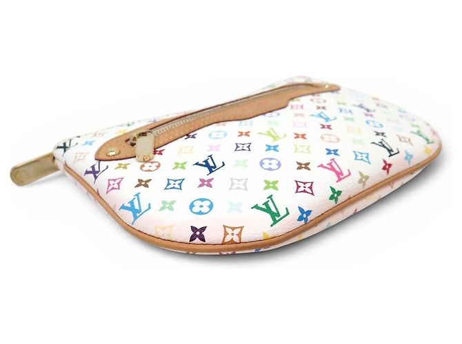 LOUIS VUITTON X MURAKAMI M60027 POCHETTE A MAIN GM MONOGRAM MULTICOLORE Bianco - vista 3