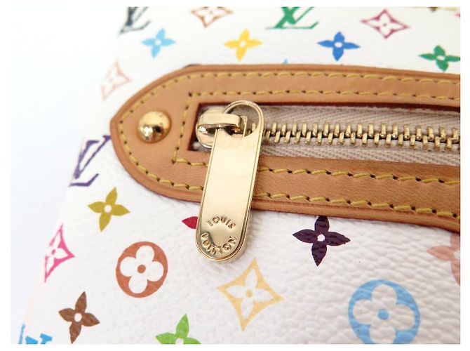 LOUIS VUITTON X MURAKAMI M60027 POCHETTE A MAIN GM MONOGRAM MULTICOLORE Bianco - vista 6