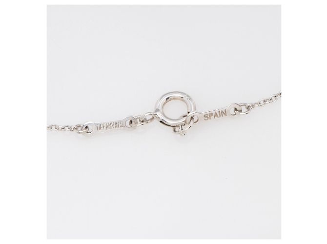Collana Elsa Peretti in argento sterling con cuore intero Tiffany & Co. Metallico - vista 3