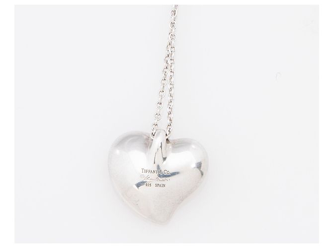 Collana Elsa Peretti in argento sterling con cuore intero Tiffany & Co. Metallico - vista 6