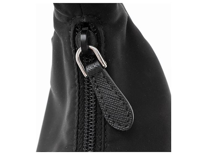 Prada Tessuto Re-Edition 2000 Mini Hobo Nero - vista 9