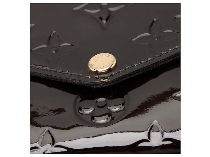 Louis Vuitton Monogram Vernis Felicie Pochette Rosso - vista 10