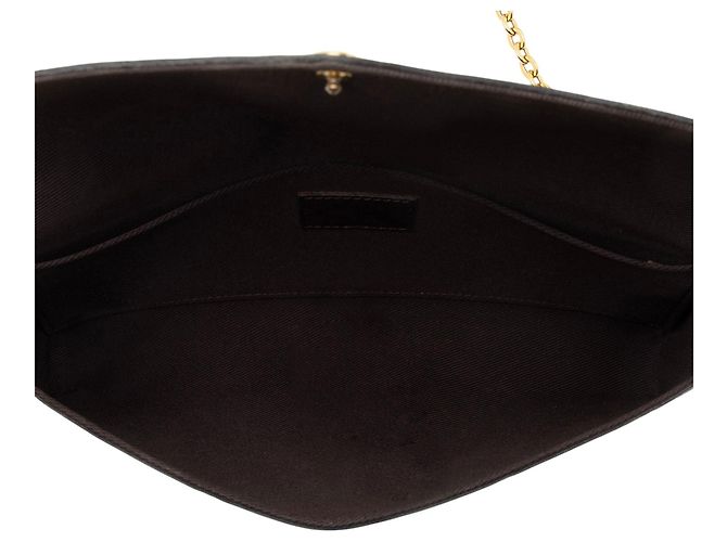 Louis Vuitton Monogram Vernis Felicie Pochette Rosso - vista 7