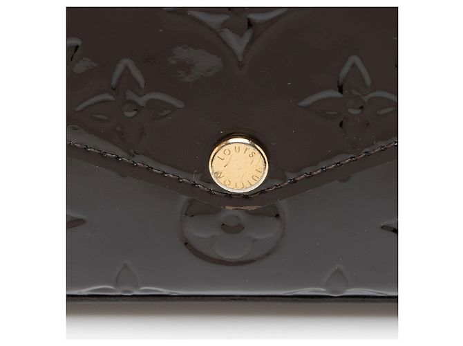 Louis Vuitton Monogram Vernis Felicie Pochette Rosso - vista 9
