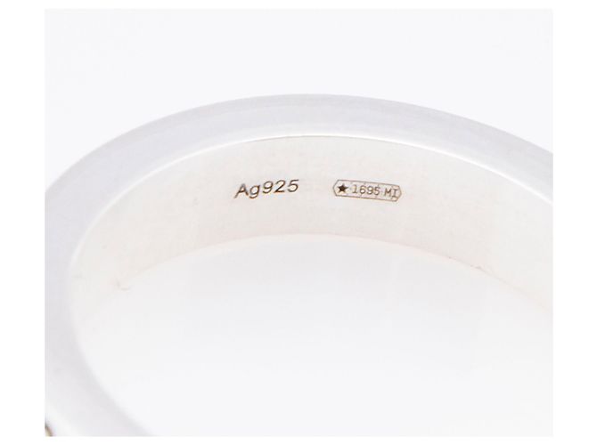 Gucci Ghost Ring aus Sterlingsilber - Größe 6 1/2 Metallisch - Ansicht 3
