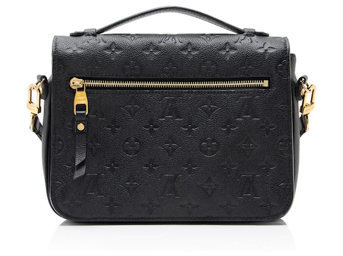 Borsa a tracolla Pochette Metis Monogram Empreinte Louis Vuitton Nero - vista 3