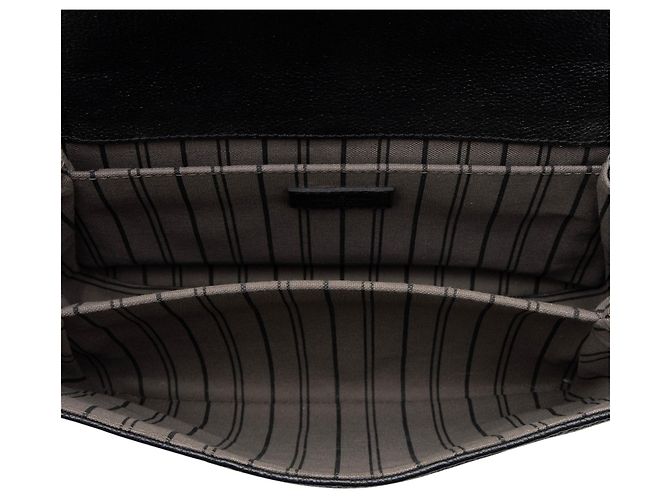 Borsa a tracolla Pochette Metis Monogram Empreinte Louis Vuitton Nero - vista 7