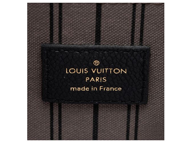 Borsa a tracolla Pochette Metis Monogram Empreinte Louis Vuitton Nero - vista 8