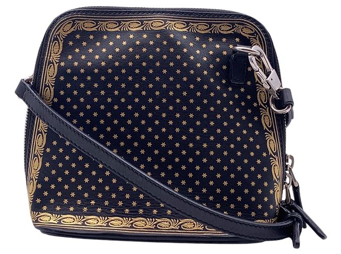 Borsa a tracolla in pelle Gucci Guccy Nero - vista 3
