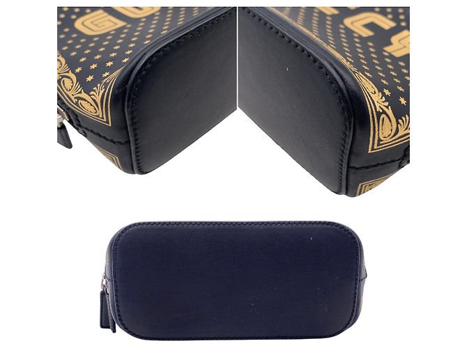 Borsa a tracolla in pelle Gucci Guccy Nero - vista 4