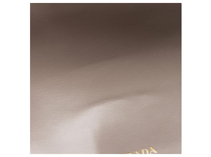 Borsa a tracolla con patta in Saffiano Prada Grigio - vista 10