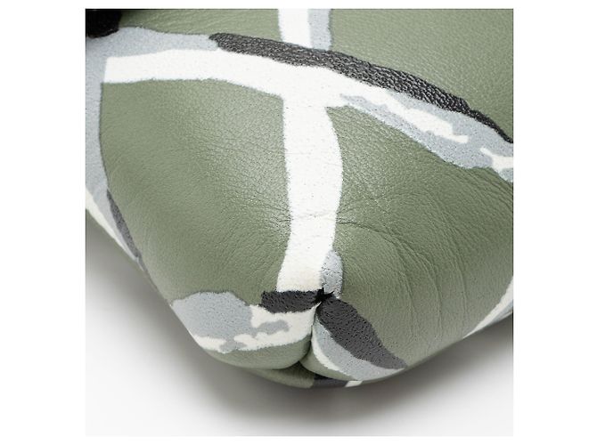 Gabrielle Clutch Chanel Lambskin Paris-Greece Verde - vista 9