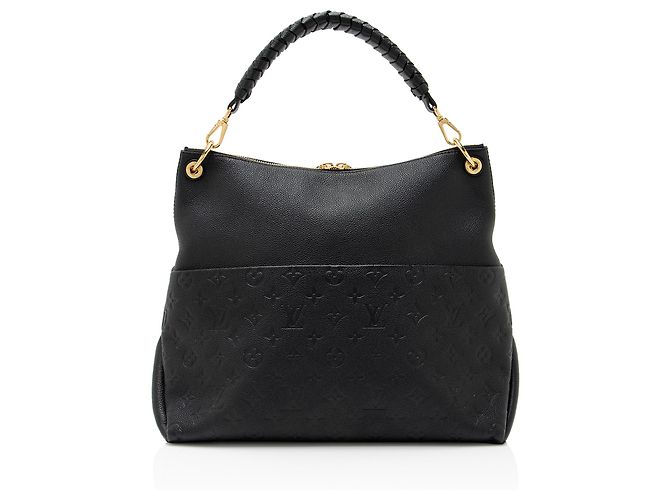 Louis Vuitton Monogram Empreinte Maida Hobo Schwarz - Ansicht 3