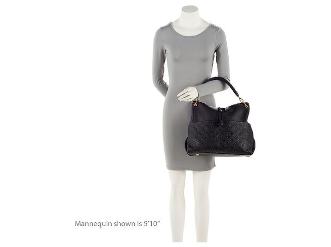 Louis Vuitton Monogram Empreinte Maida Hobo Schwarz - Ansicht 5