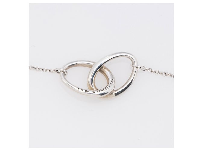 Collana Elsa Peretti in argento sterling a doppio loop Tiffany & Co. Metallico - vista 6