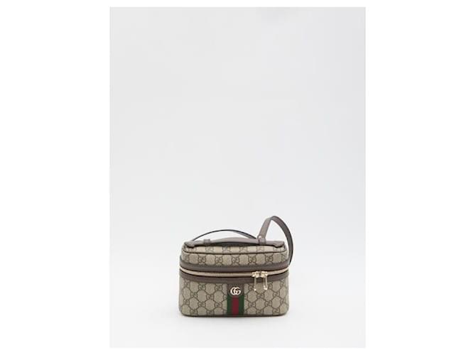 Gucci Piccola pochette Ophidia Marrone - vista 2