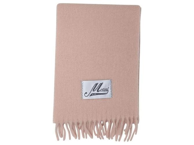 Sciarpa Marni rosa in alpaca - vista 2