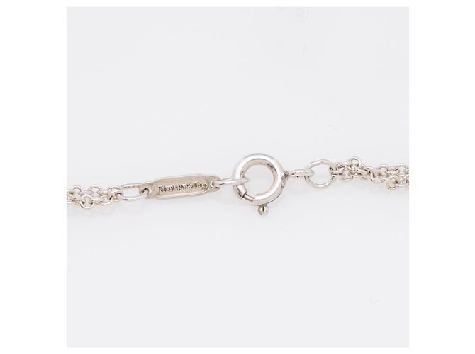 Collana a doppia catena Infinity in argento sterling Tiffany & Co. Metallico - vista 3