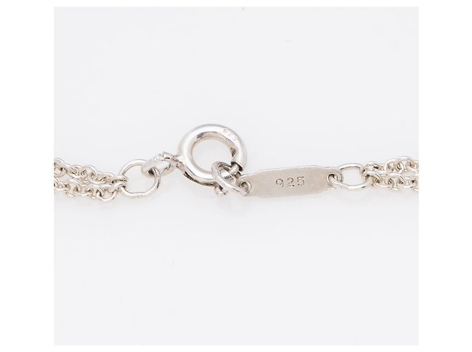 Collana a doppia catena Infinity in argento sterling Tiffany & Co. Metallico - vista 4