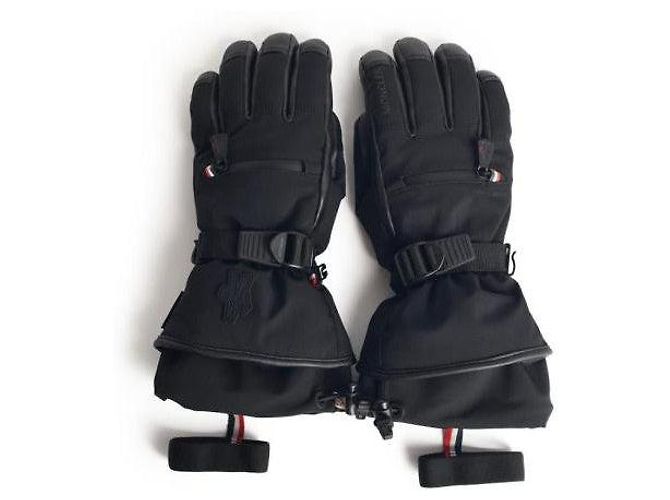 Gants Moncler Grenoble noirs - vue 2