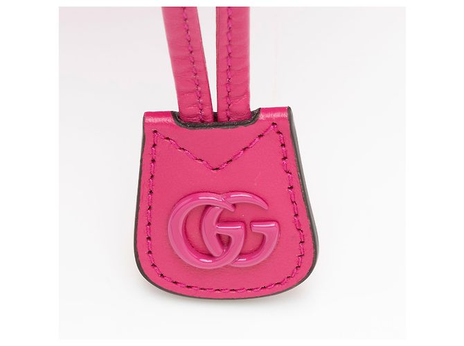 Borsa a secchiello Gucci Jumbo GG Matelasse in pelle Rosa - vista 10