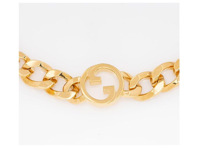 Collar de cadena Gucci Blondie Dorado Metálico - vista 5
