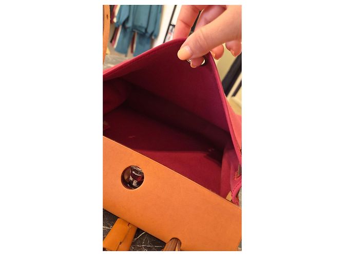 Borsa Hermès Herbag Zip 31 Marrone Bordò - vista 5