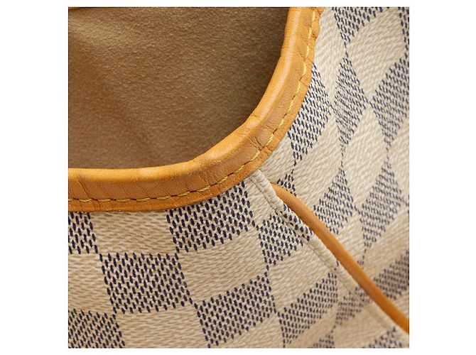 Borsa a tracolla Louis Vuitton Damier Azur Galliera PM Blu - vista 10