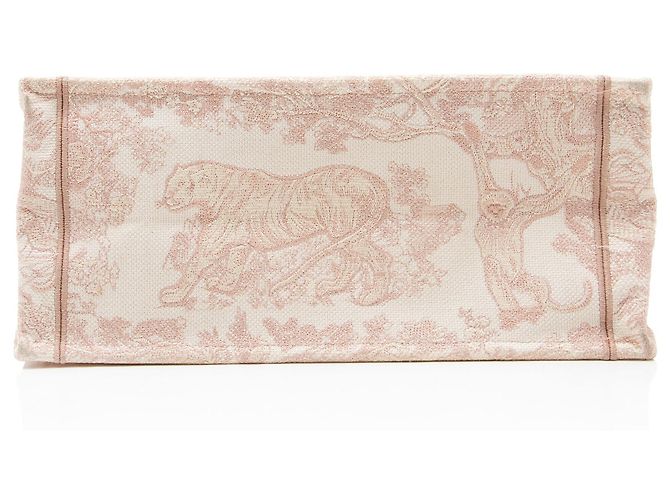 Dior Toile De Jouy Medium Book Tote Rosa - vista 4